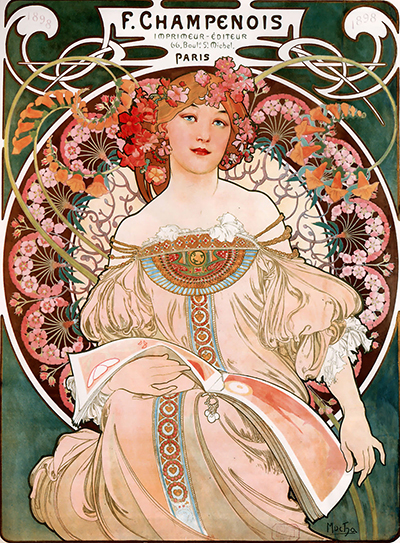 F Champenois France (F. Champenois Imprimeur-Éditeur) Alphonse Mucha